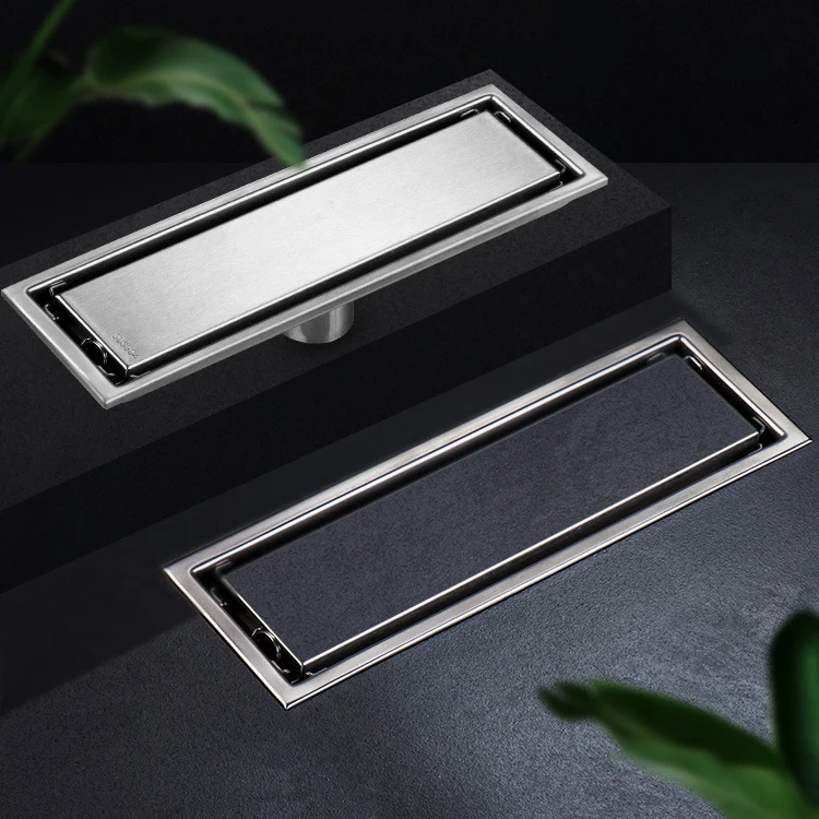  Liner tile insert floor drain Bathroom linear shower drain floor