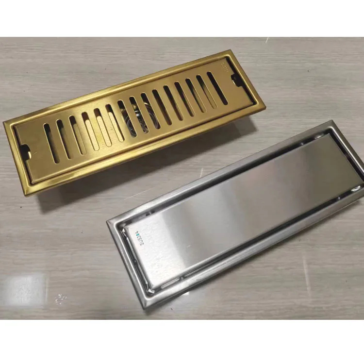  Liner tile insert floor drain Bathroom linear shower drain floor
