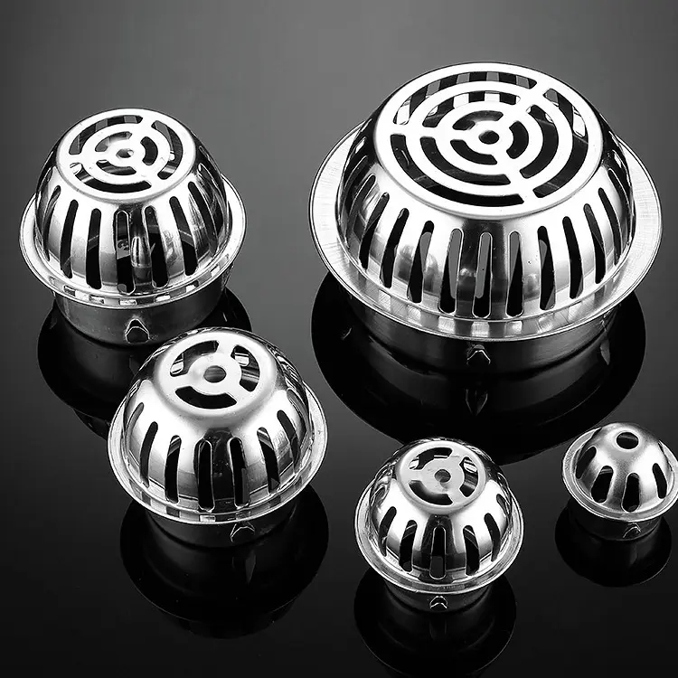 Outdoor Round Shaped Roof drain cover for drain system Stainless steel
